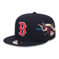 BOSTON RED SOX CITY ART 9FIFTY SNAPBACK - NAVY