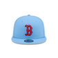 BOSTON RED SOX EVERGREEN BASIC 9FIFTY SNAPBACK HAT - SKY