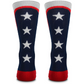 BOSTON RED SOX MEN'S PATRIOTIC STAR CREW SOCKS