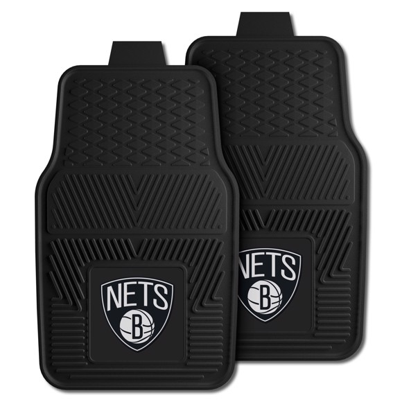 BROOKLYN NETS VINYL CAR MAT SET