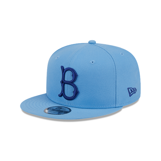 BROOKYLN DODGERS EVERGEEN BASIC COOPERSTOWN 9FIFTY SNAPBACK HAT - SKY