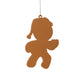 BUFFALO BILLS ABS GINGERBREAD MAN IN UNIFORM ORNAMENT