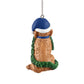 BUFFALO BILLS DOG WITH GARLAND ORNAMENT