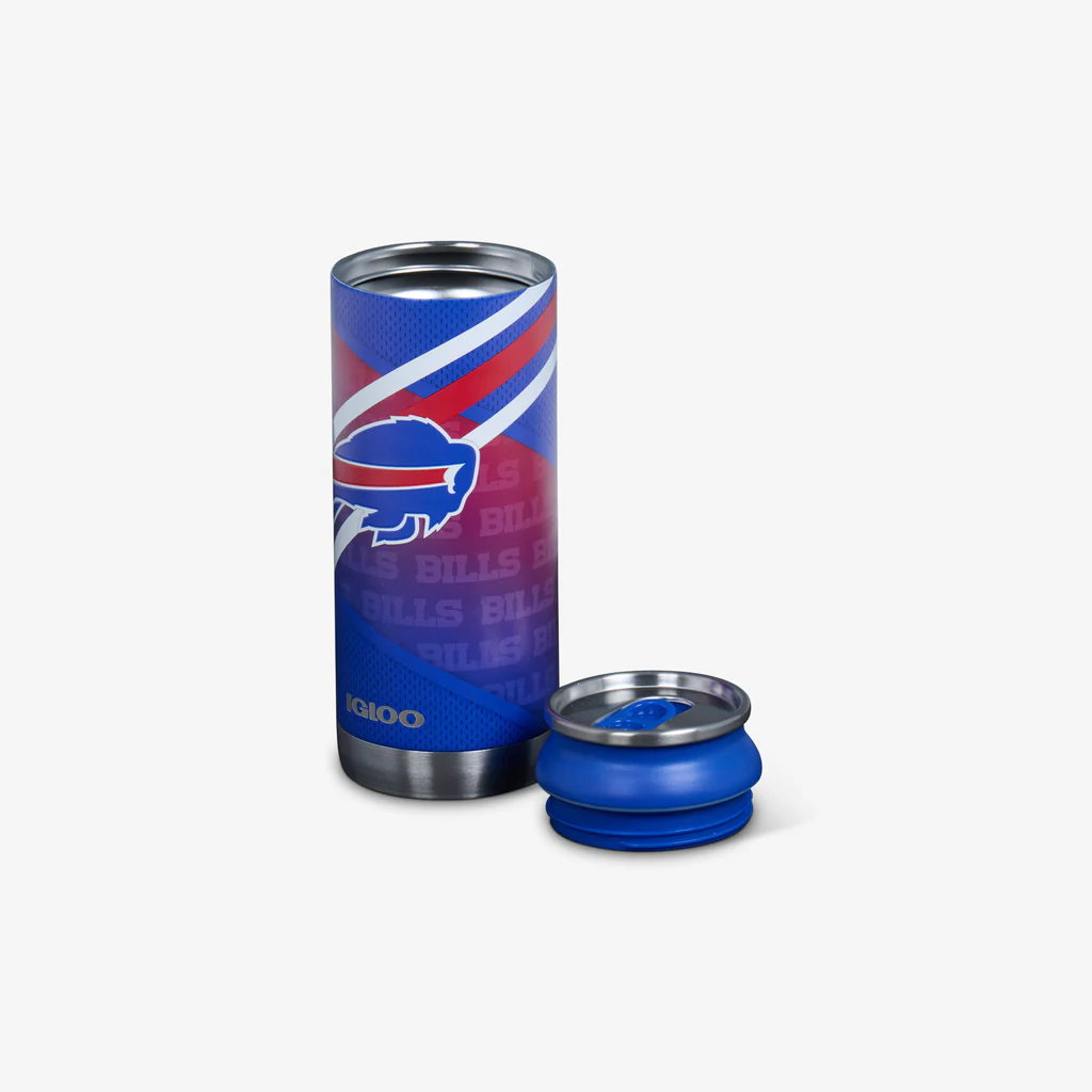 BUFFALO BILLS IGLOO 16OZ REUSABLE CAN