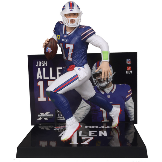 BUFFALO BILLS JOSH ALLEN NFL LEGACY 7" MCFARLANE SPORTS PICK FIGURE