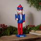 BUFFALO BILLS 12" WOODEN NUTCRACKER STATUE