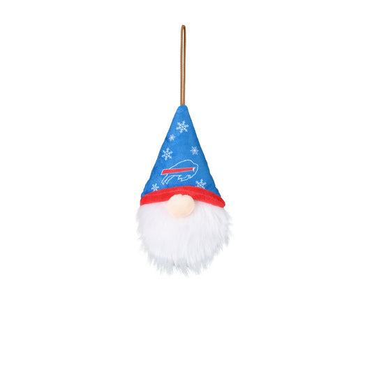 BUFFALO BILLS PLUSH GNOME ORNAMENT - SNOWFLAKE