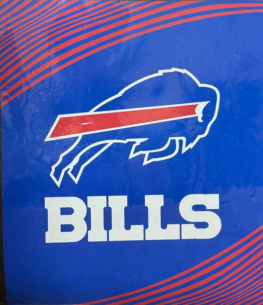 BUFFALO BILLS QUEEN SIZE 76" X 94" BLANKET