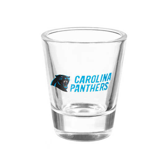 CAROLINA PANTHERS 2 OZ. TEAM SHOT GLASS - GLASS