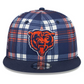 CHICAGO BEARS 2024 NFL SIDELINE STATEMENT 9FIFTY SNAPBACK HAT - NAVY