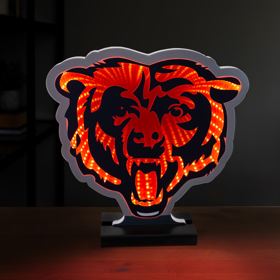 CHICAGO BEARS LED INFINITY LOGO LIGHT