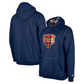 CHICAGO BEARS MEN'S 2024 NFL SIDELINE 3RD DOWN PLAID PULLOVER HOODED SWEATSHIRT