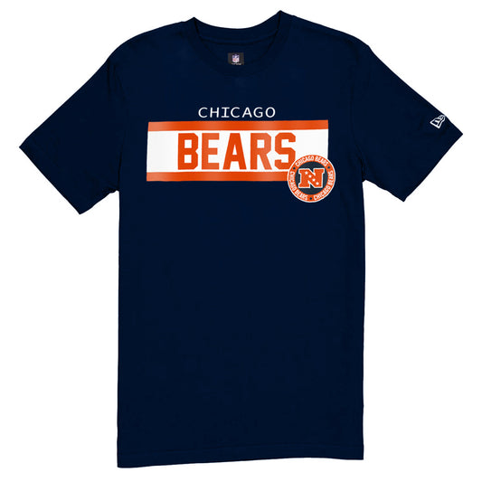 CHICAGO BEARS MEN'S 2024 NFL SIDELINE 3RD DOWN T-SHIRT - NAVY