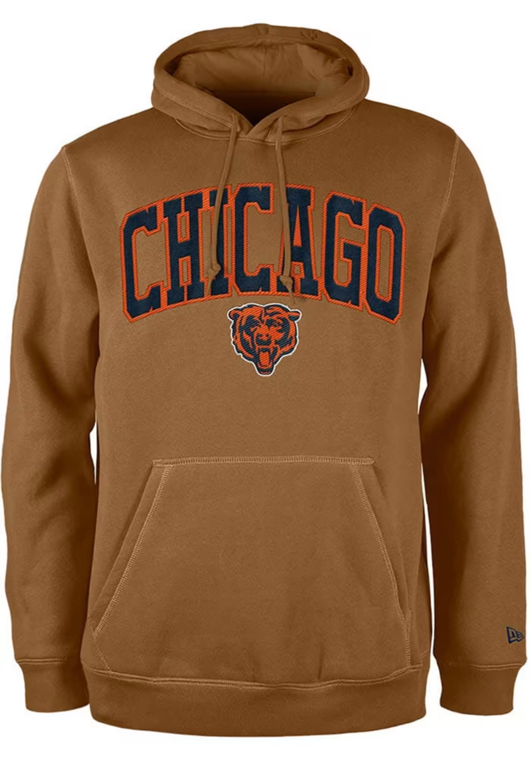 CHICAGO BEARS MEN'S COLOR PACK PULLOVER HOODED SWEATSHIRT - LIGHT BRONZE