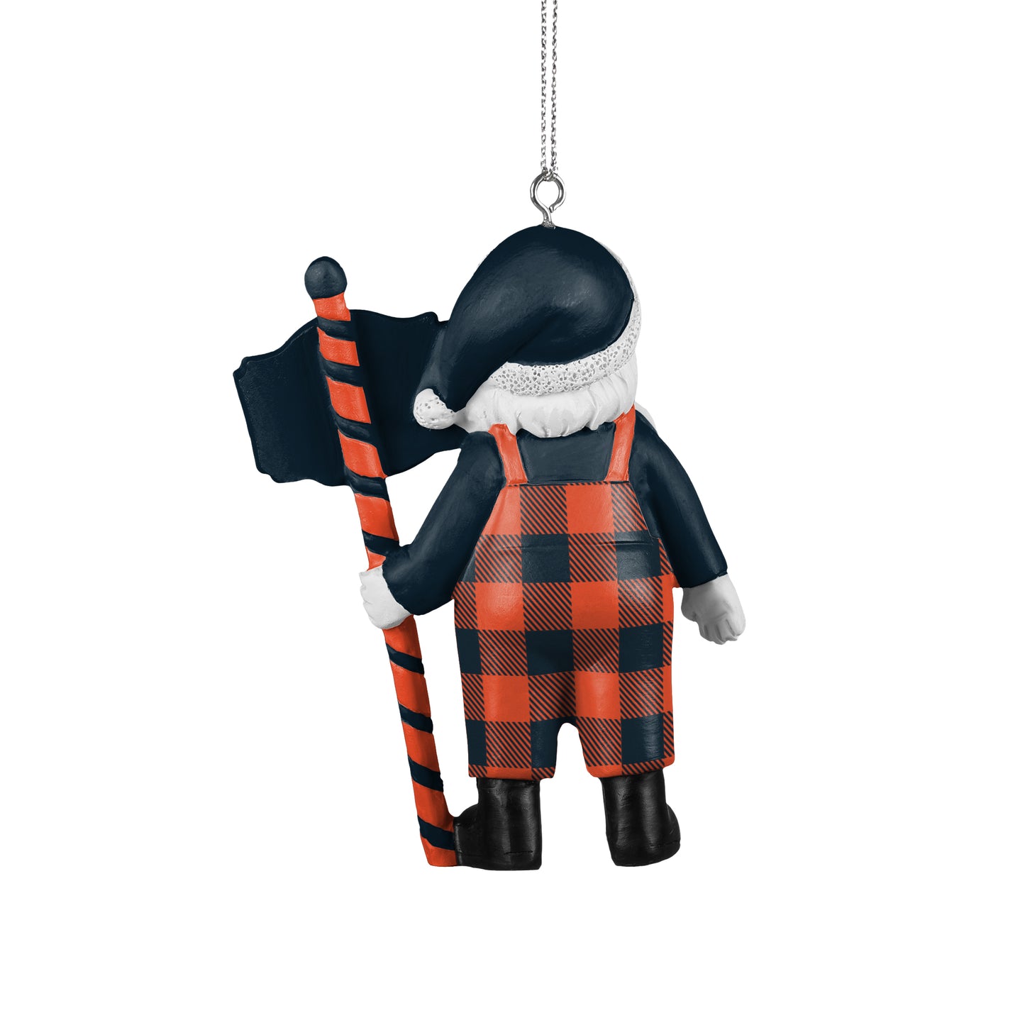 CHICAGO BEARS SANTA OVERALLS ORNAMENT