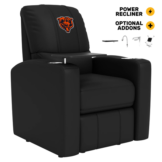 CHICAGO BEARS STEALTH POWER RECLINER WITH SECONDARY LOGO