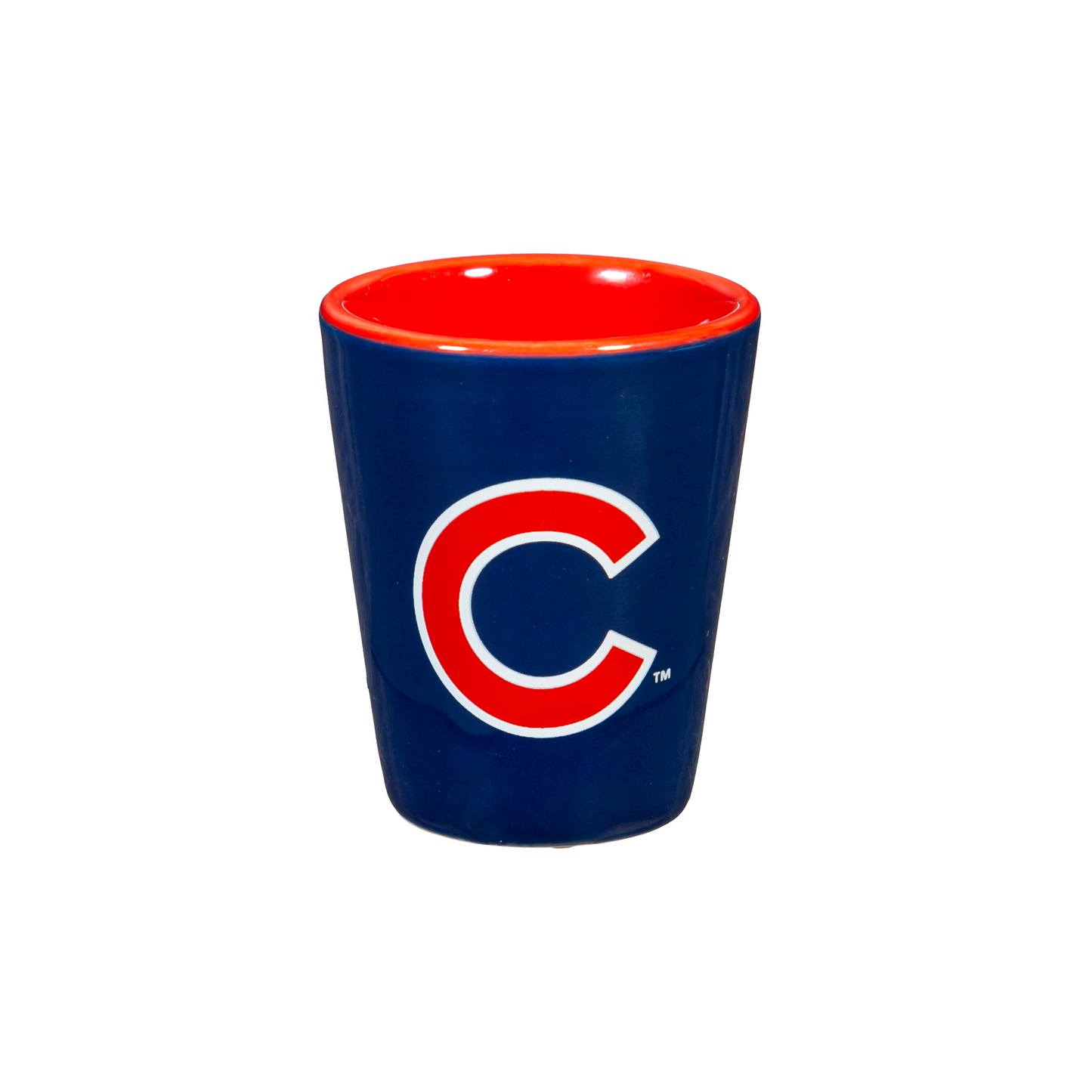 CHICAGO CUBS 2 OZ. TEAM SHOT GLASS - BLUE