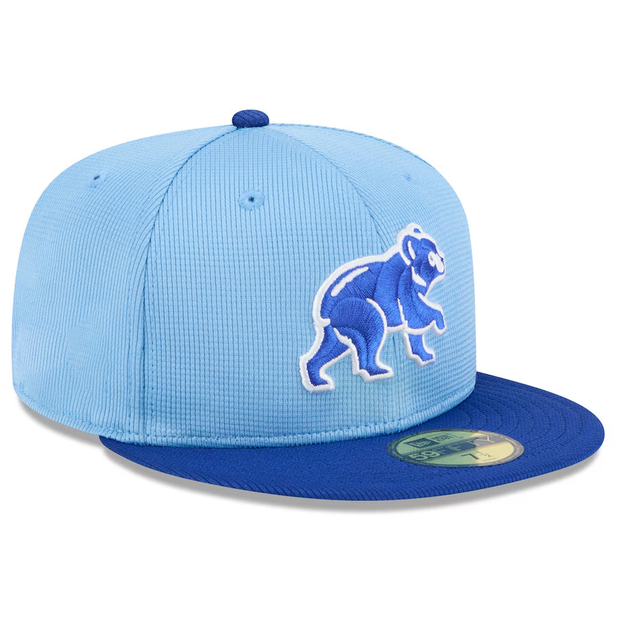 CHICAGO CUBS 2025 MLB SPRING TRAINING SIDE PATCHLESS 59FIFTY FITTED HAT