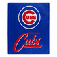 CHICAGO CUBS SIGNATURE 50"X60" RASCHEL THROW BLANKET