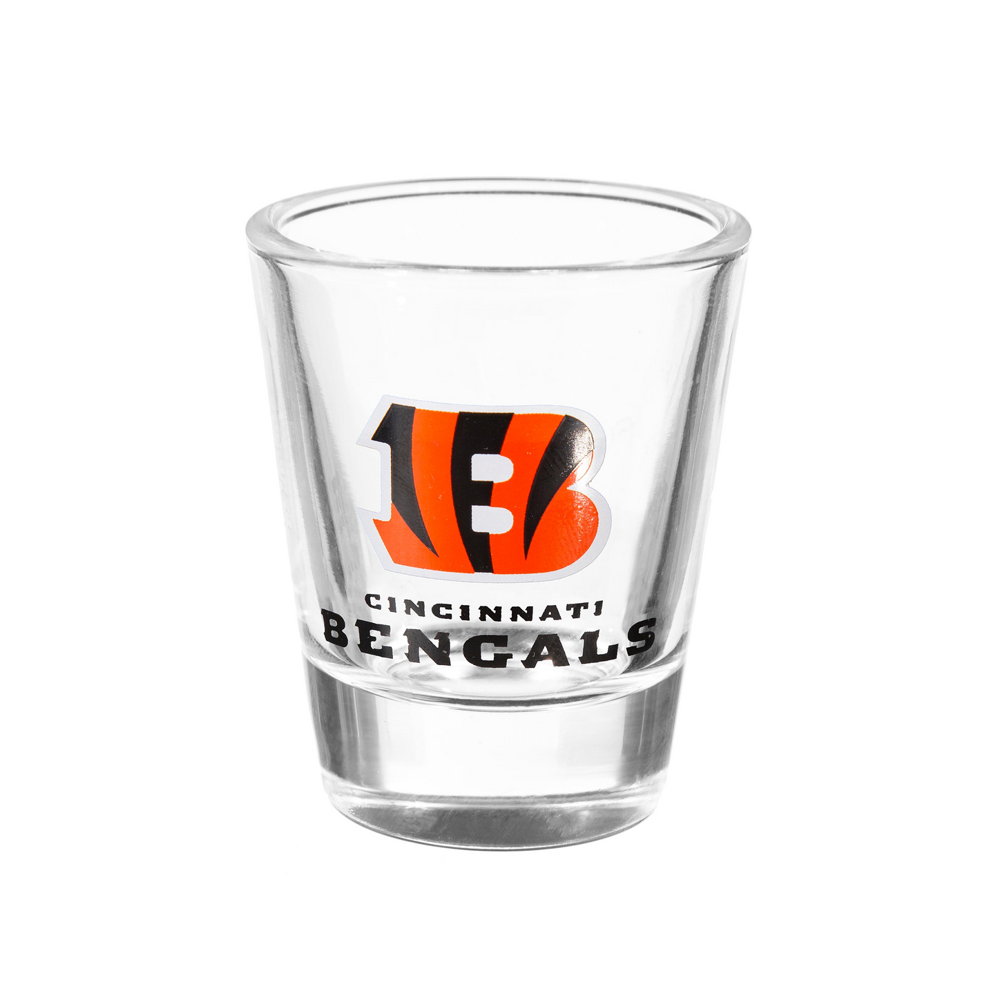 CINCINNATI BENGALS 2 OZ. TEAM SHOT GLASS - GLASS