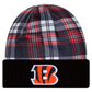 CINCINNATI BENGALS 2024 NFL SIDELINE STATEMENT CUFFED KNIT BEANIE - BLACK