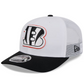 CINCINNATI BENGALS 2024 NFL TRAINING CAMP 9SEVENTY STRETCH SNAP TRUCKER HAT - WHITE