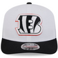 CINCINNATI BENGALS 2024 NFL TRAINING CAMP 9SEVENTY STRETCH SNAP TRUCKER HAT - WHITE