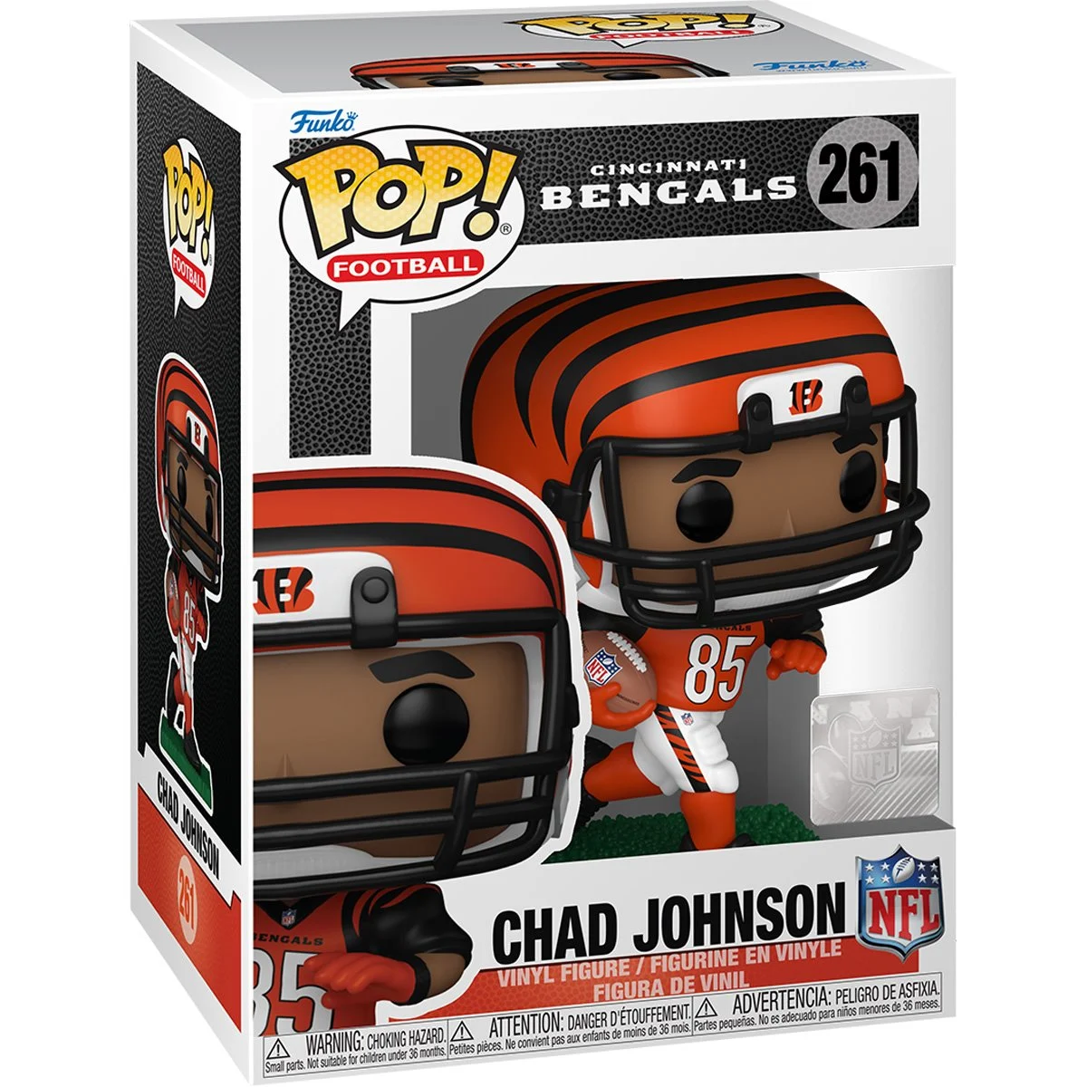 CINCINNATI BENGALS CHAD JOHNSON FUNKO POP! VINYL FIGURE #261