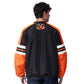 CINCINNATI BENGALS MEN'S HIGH HEAT 1 PULLOVER JACKET - BLACK/ORANGE