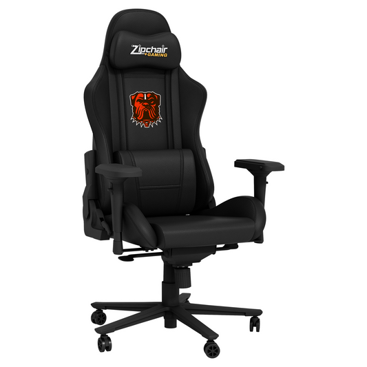CLEVELAND BROWNS XPRESSION PRO GAMING CHAIR WITH BULLDOG LOGO