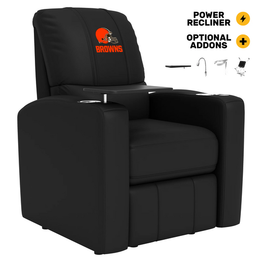 CLEVELAND BROWNS STEALTH POWER RECLINER WITH SECONDARY LOGO