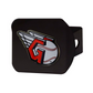 CLEVELAND GUARDIANS BLACK LOGO HITCH COVER