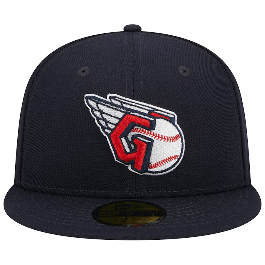 CLEVELAND GUARDIANS EVERGREEN BASIC 59FIFTY FITTED HAT