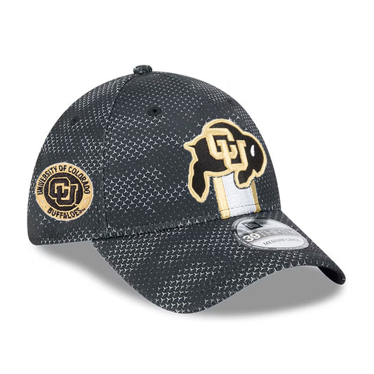 COLORADO BUFFALOES 2024 TEAM 39THIRTY FLEX FIT HAT - BLACK