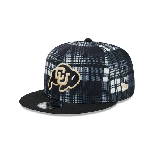 COLORADO BUFFALOES PLAID STATEMENT 9FIFTY SNAPBACK HAT