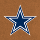 DALLAS COWBOYS 16" x 28" COIR MAT