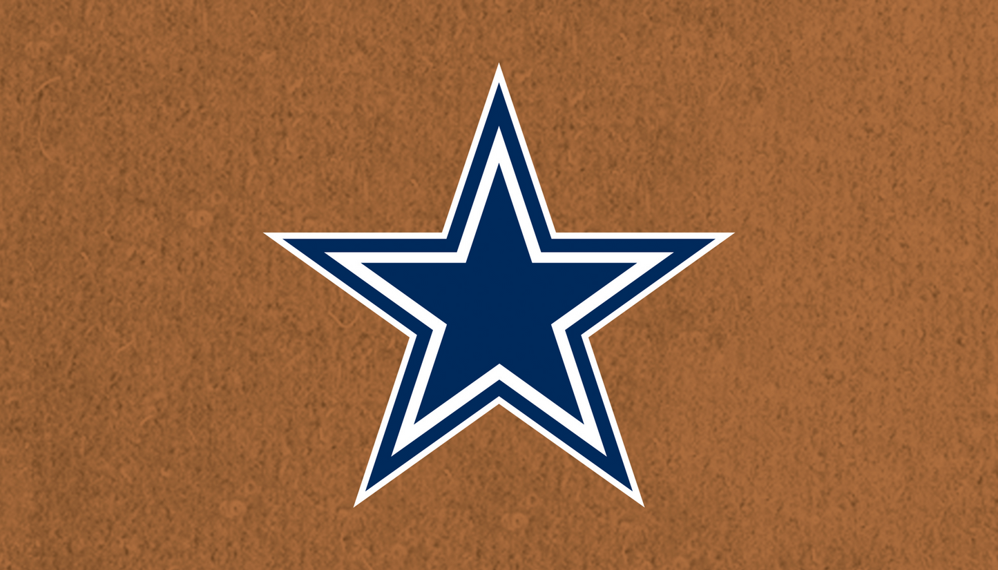 DALLAS COWBOYS 16" x 28" COIR MAT