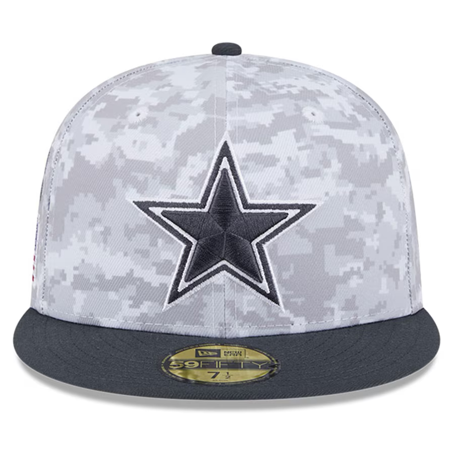 DALLAS COWBOYS 2024 NFL SALUTE TO SERVICE 59FIFTY FITTED HAT JR'S SPORTS