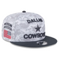 DALLAS COWBOYS 2024 NFL SALUTE TO SERVICE 9FIFTY SNAPBACK HAT