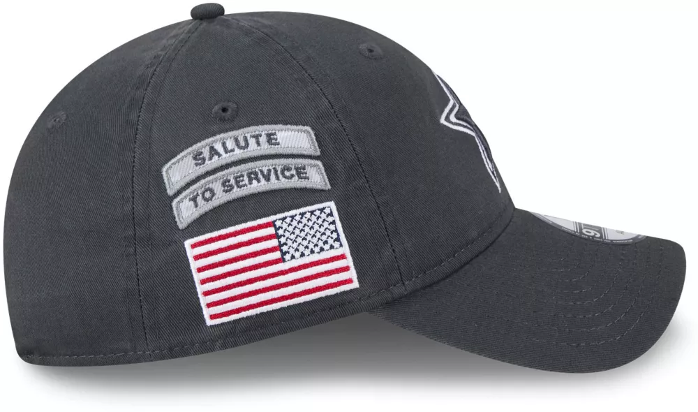 DALLAS COWBOYS 2024 NFL SALUTE TO SERVICE 9TWENTY ADJUSTABLE HAT