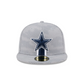 DALLAS COWBOYS 2024 NFL SIDELINE 59FIFTY FITTED HAT - GRAPHITE