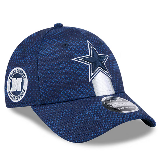 DALLAS COWBOYS 2024 NFL SIDELINE 9FORTY STRETCH-SNAP ADJUSTABLE HAT