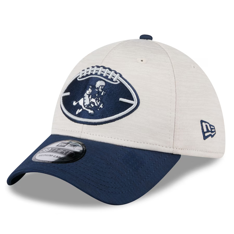 DALLAS COWBOYS 2024 NFL SIDELINE HISTORIC 39THIRTY FLEX FIT HAT