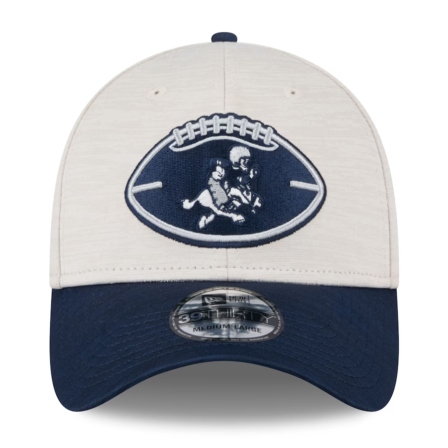 DALLAS COWBOYS 2024 NFL SIDELINE HISTORIC 39THIRTY FLEX FIT HAT