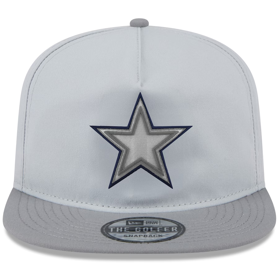 DALLAS COWBOYS 2024 NFL TRAINING CAMP GOLFER HAT - GRAY HEATHER