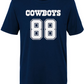 DALLAS COWBOYS CEEDEE LAMB KIDS MAINLINER T-SHIRT