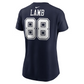 DALLAS COWBOYS CEEDEE LAMB  WOMEN'S NAME & NUMBER T-SHIRT