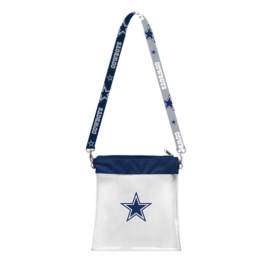 DALLAS COWBOYS CLEAR STADIUM PATTERN STRAP BAG