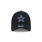 DALLAS COWBOYS EVERGREEN BASIC 9TWENTY ADJUSTABLE HAT - BLACK