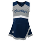 DALLAS COWBOYS GIRLS CHEER CAPTAIN SET WITH BLOOMERS